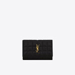 YSL Cassandre Matelasse Carre Small Envelope Wallet Quilted 742430 AABVP 1000
