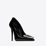 YSL Avenue Pumps In Patent Leather 756048 1TVNN 1000