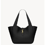 YSL Le 5 A 7 Bea In Grained Leather in Black 763435 AADUU 1000
