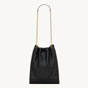 YSL Jamie 4.3 Pochon In Lambskin in Black 781666 AAB32 1000 - thumb-3