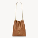 YSL Jamie Pochon In Lambskin In Brown 781666 AAB32 2186