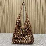YSL Le 5 A 7 Large In Wood Beads 823807 KAAAZ 9384