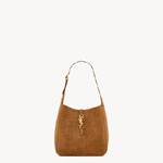 YSL Le 5 a 7 Supple Small In Suede In Brown 850533 1U80W 2916