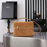YSL Gaby Vanity Large In Suede 851572 1U807 2916