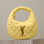 YSL ICARINO in yellow quilted nappa 851689 AAANG 7555