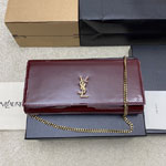 YSL Kate Clutch In Patent Leather 851921 AAEX1 6290