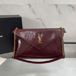 YSL Cassandre Large Pouch On Chain 853610 AADOO 6195