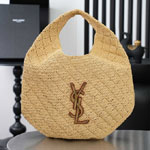 YSL Icare Hobo In Raffia 868740 GAAGT 2791