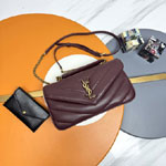YSL Loulou Top-handle In Matelasse Lambskin 869461 AAEAX 6197