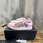 Amiri Skel-Top Low in Pink AWFOSR1034-651