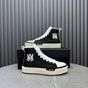 Amiri Ma Court Hi in Black White AWFOSR1107-004 - thumb-2