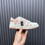 Amiri Crystal Satin Skel Top Low in Evening Sand AWFOSR1114-589