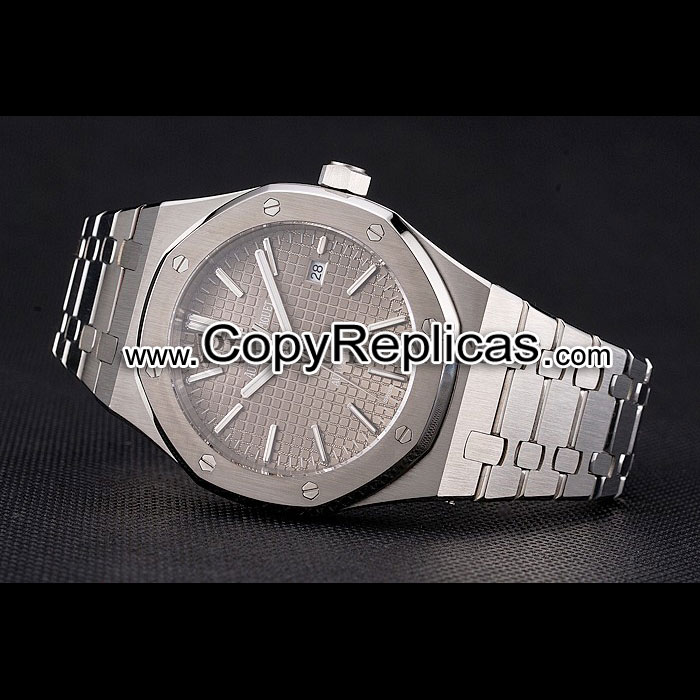Swiss Audemars Piguet Royal Oak Silver Dial Stainless Steel Case AP5565 - Photo-2
