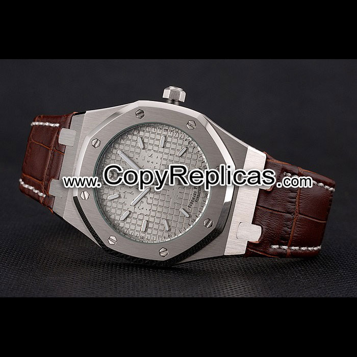Audemars Piguet Royal Oak Fondation Gray Dial Stainless Steel Brown AP5573 - Photo-2