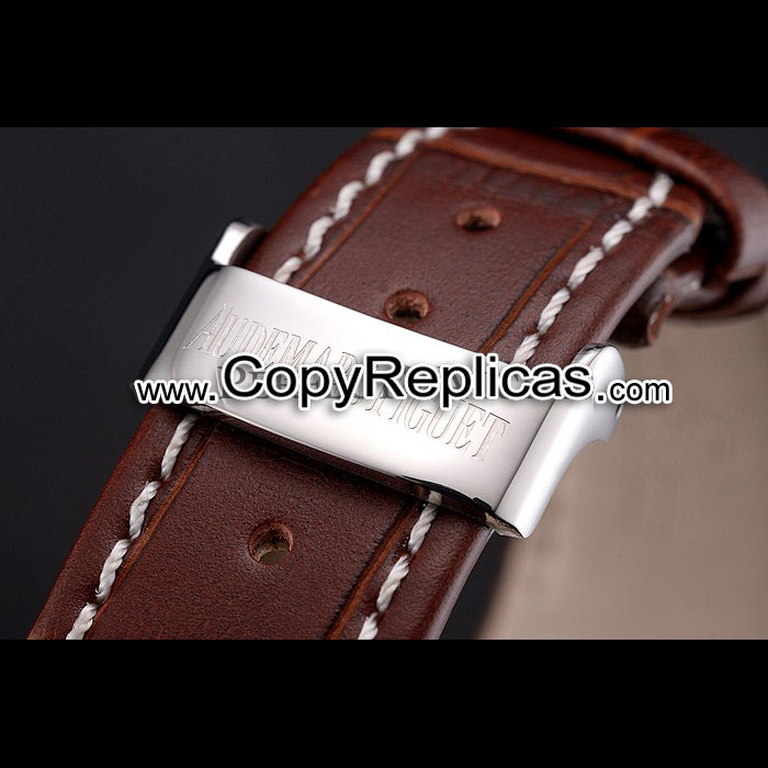 Audemars Piguet Royal Oak Fondation Gray Dial Stainless Steel Brown AP5573 - Photo-4