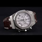 Swiss Audemars Piguet Royal Oak Chronograph White Dial Stainless Steel AP5555 - thumb-2