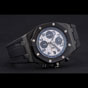Swiss Audemars Piguet Royal Oak Offshore White And Blue Dial Black AP5570 - thumb-2
