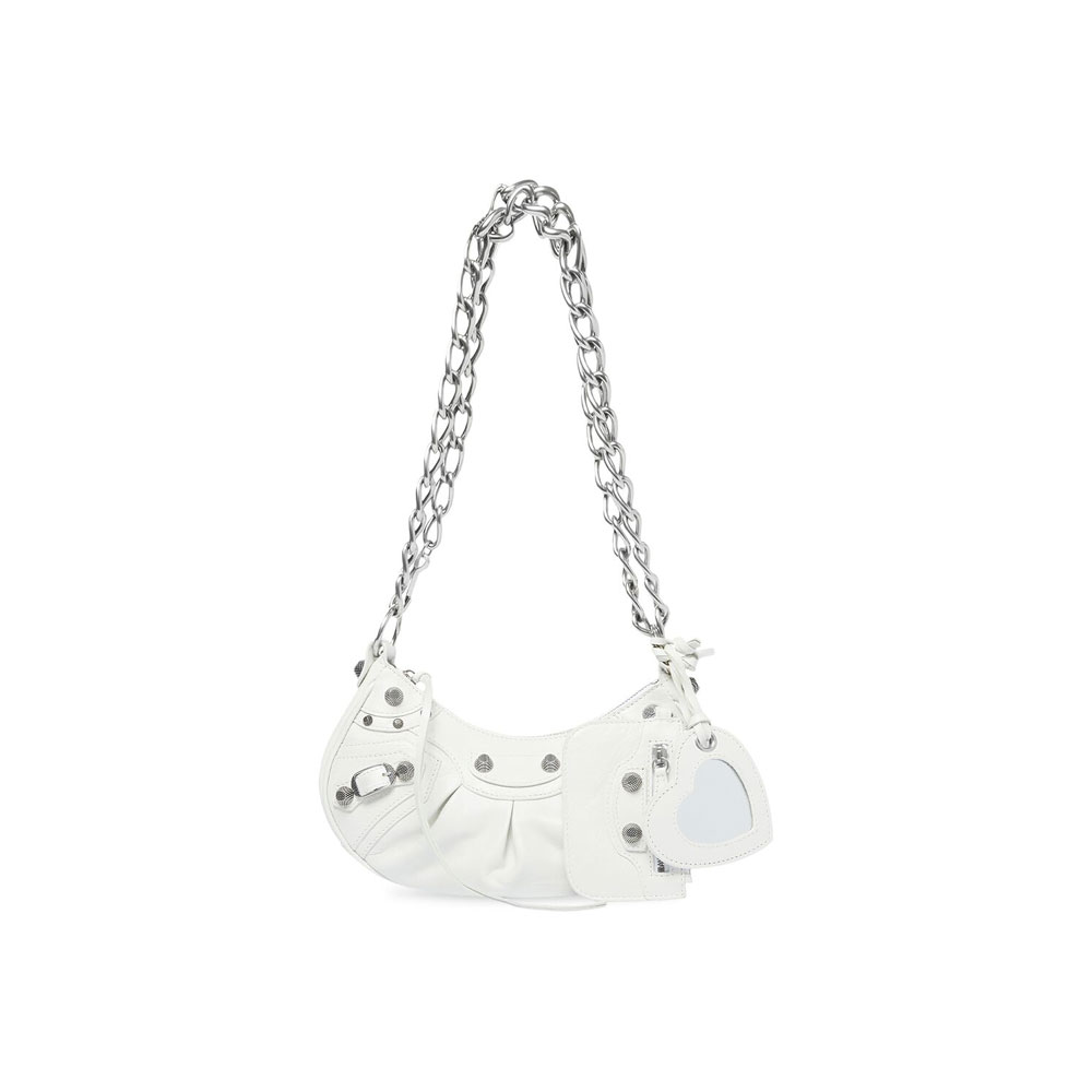 Balenciaga Le Cagole Xs Shoulder With Chain 712813 1VG9Y 9104