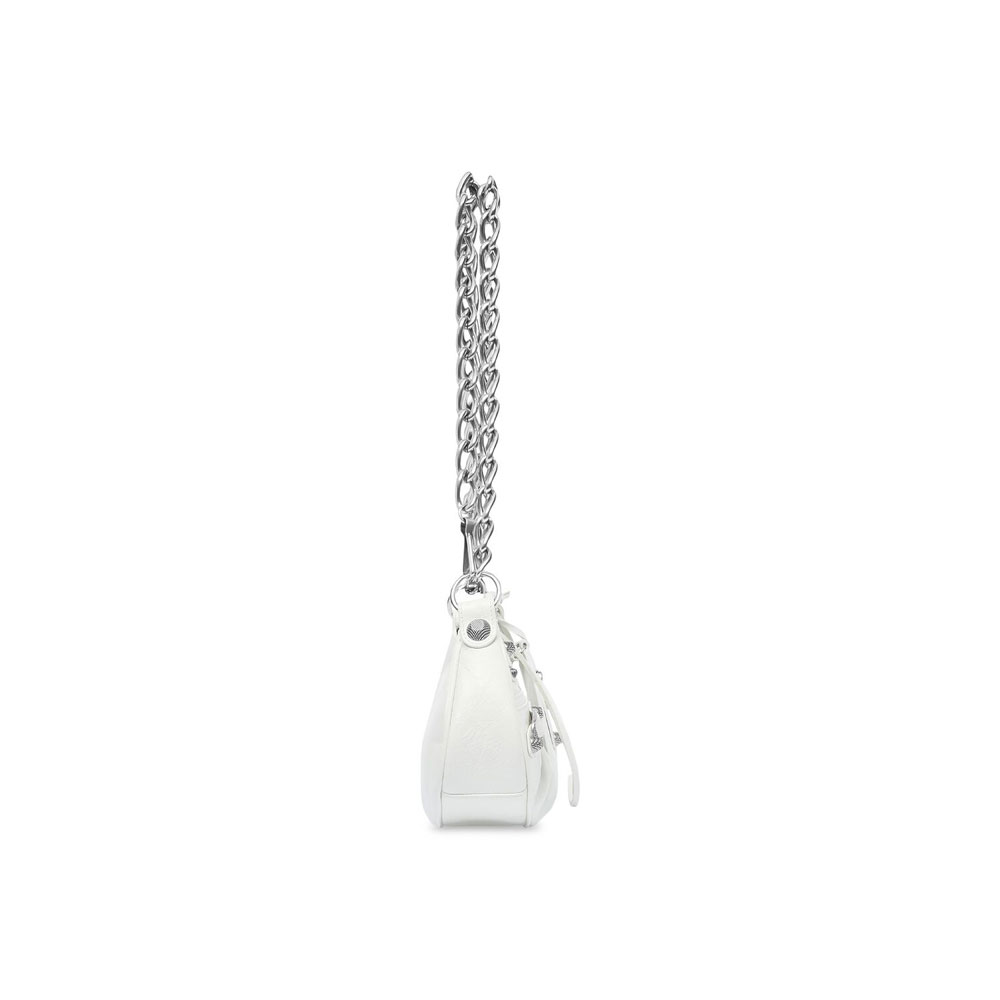 Balenciaga Le Cagole Xs Shoulder With Chain 712813 1VG9Y 9104 - Photo-3