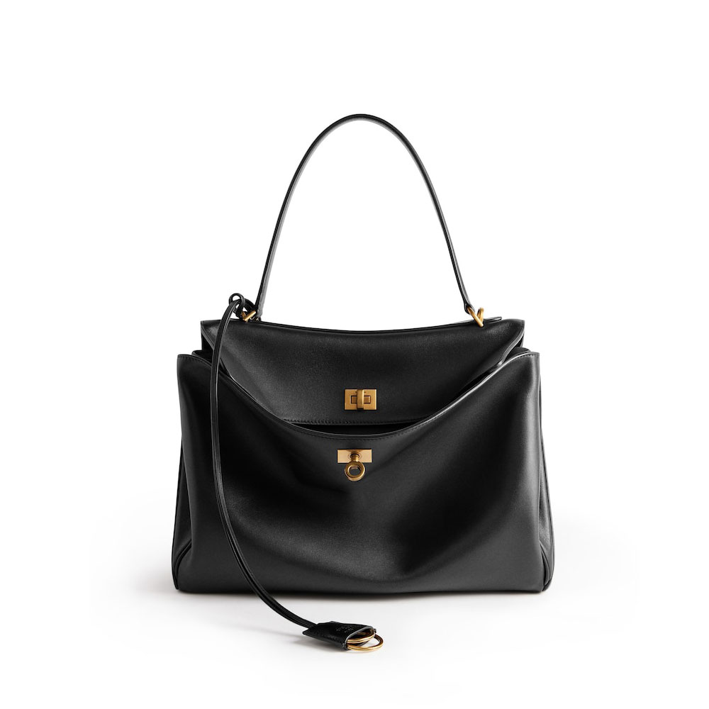 Balenciaga Rodeo Medium Handbag in Black 789772 2AA4V 1000