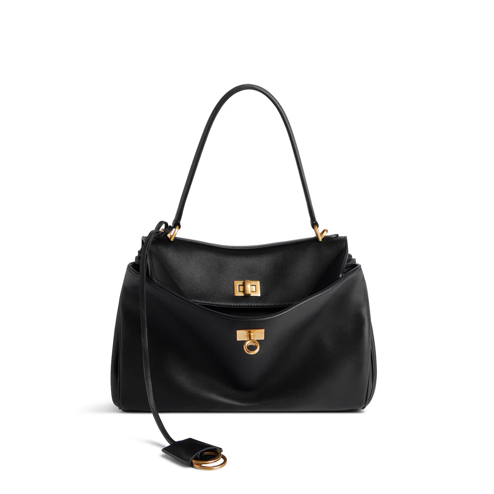 Balenciaga Rodeo Small Bag in black smooth calfskin 789779 2AA4V 1000