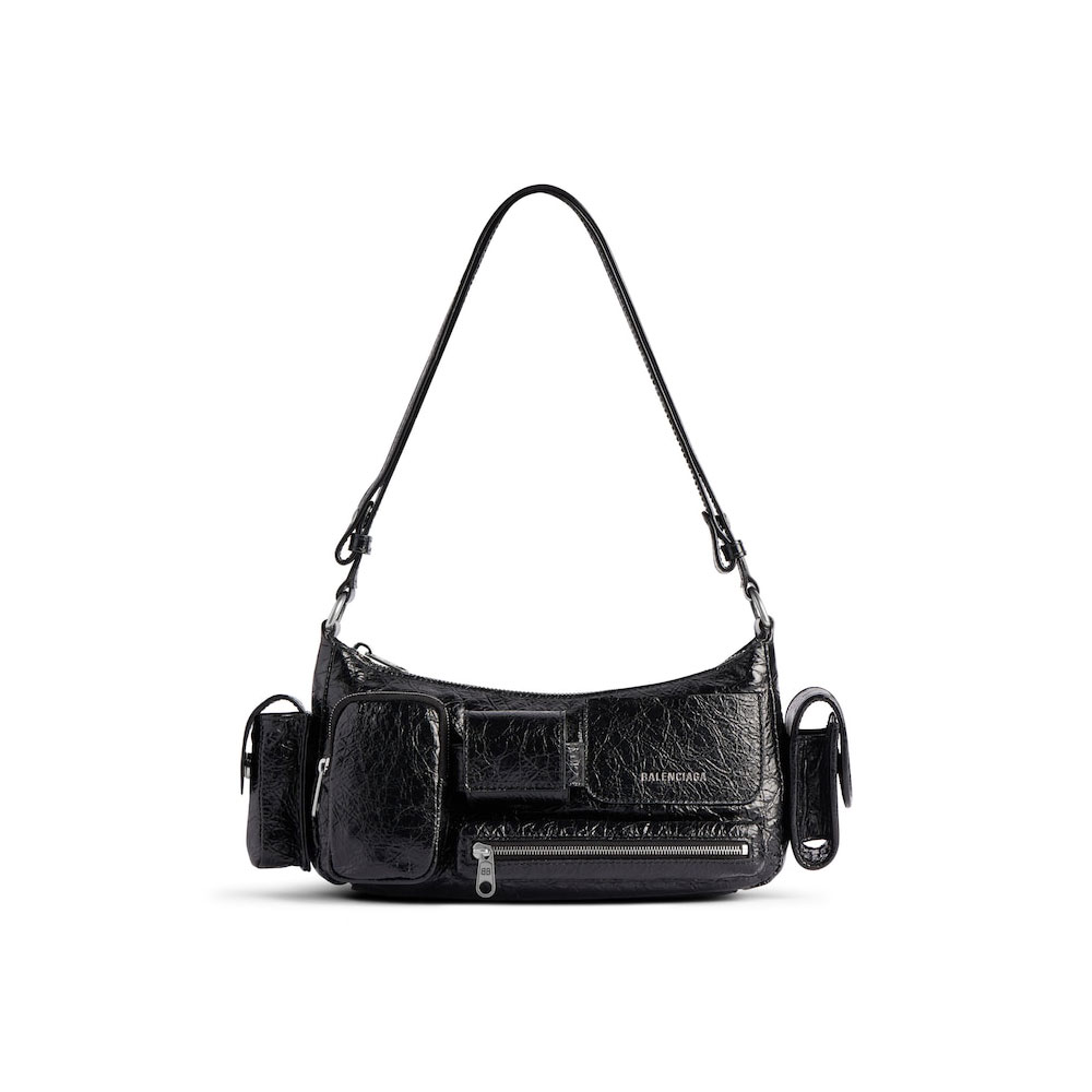 Balenciaga Superbusy Crossbody Bag in Black 802227 210C8 1000