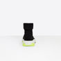 Balenciaga Black Yellow Speed Trainers Cuffed 534379 W1GV0 1006 - thumb-2