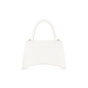 Balenciaga Hourglass Small Bag Crocodile Embossed 593546 1LRGM 9016 - thumb-3