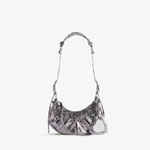 Balenciaga Le Cagole Shoulder Bag Xs in Silver 671309 0GT3Y 8103