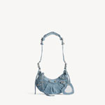 Balenciaga Le Cagole Shoulder Bag Xs in Blue 671309 2109U 4715