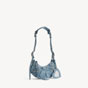Balenciaga Le Cagole Shoulder Bag Xs in Blue 671309 2109U 4715 - thumb-2