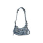 Balenciaga Le Cagole Xs Bag Bb Monogram Denim 671309 210E3 4716 - thumb-2