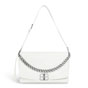 Balenciaga Bb Soft Large Flap Bag in Optic White 748488 2AAIY 9001 - thumb-3