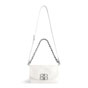 Balenciaga Bb Soft Small Flap Bag in Optic White 748598 2AAIY 9001 - thumb-3