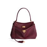 Balenciaga Rodeo Small Bag in burgundy smooth calfskin 789779 2AA4V 6034
