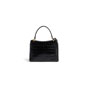 Balenciaga Rodeo Mini bag Crocodile Embossed in Black 795456 2AA5L 1000 - thumb-2