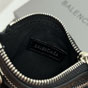 Balenciaga Le Cagole Zip Pouch Keychain Charms Black 795657 2AA8D 1000 - thumb-5