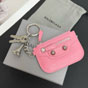 Balenciaga Le Cagole Zip Pouch Keychain Charms Pink 795657 2AA8D 6904 - thumb-2