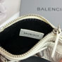 Balenciaga Le Cagole Zip Pouch Keychain Charms White 795657 2AA8D 9104 - thumb-5