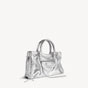 Balenciaga Le City Bag Medium in Silver 797786 2AA9R 8122 - thumb-2