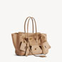Balenciaga Bel Air Carry All Bag Medium in Latte 805481 2ABAV 2621 - thumb-2