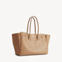 Balenciaga Bel Air Carry All Bag Medium in Latte 805481 2ABAV 2621 - thumb-3