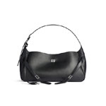 Balenciaga Bel Air Medium Shoulder Bag in Black 805760 2ABAW 1000