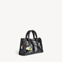 Balenciaga Le City Bag Small in Black 811442 2AB6A 1000 - thumb-3