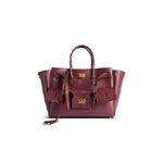 Balenciaga Bel Air Small Carry All Bag in Dark Burgundy 812545 2ABAV 6034