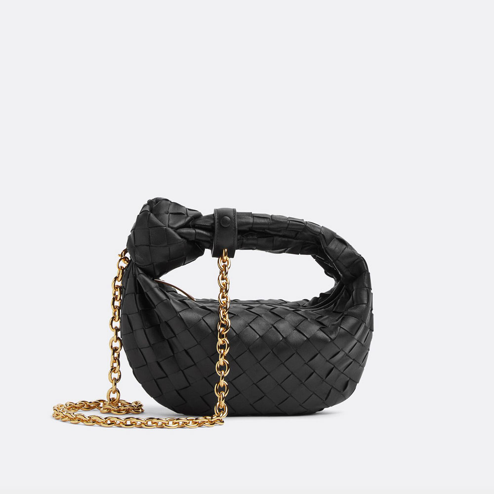 Bottega Veneta Mini Jodie Black 709562 VCPP 18425