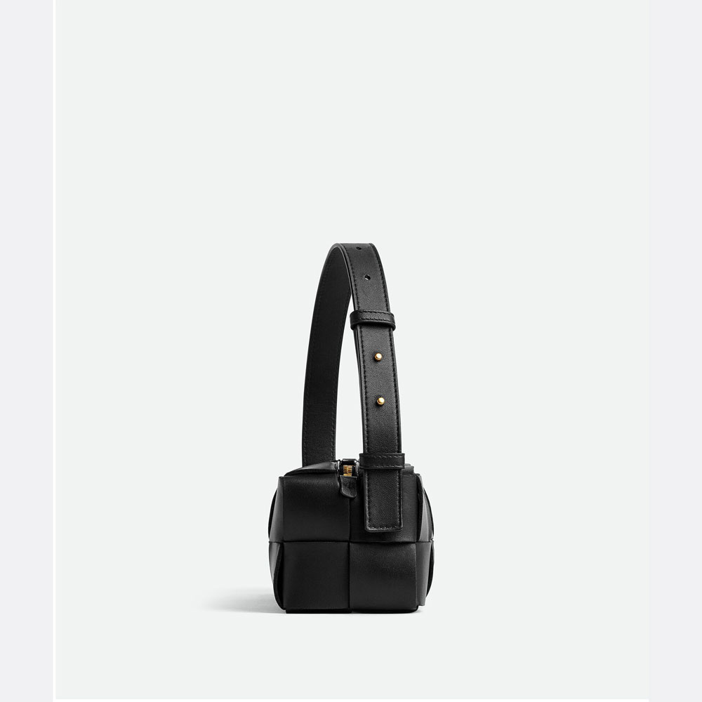 Bottega Veneta Small Brick Cassette in Black 729166 VMAY 18425 - Photo-2