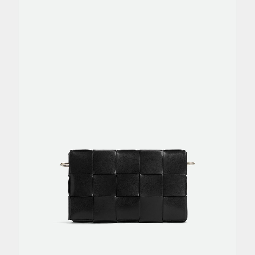 Bottega Veneta Cassette With Versatile Strap in Black 741777 V2XU 18803 - Photo-3