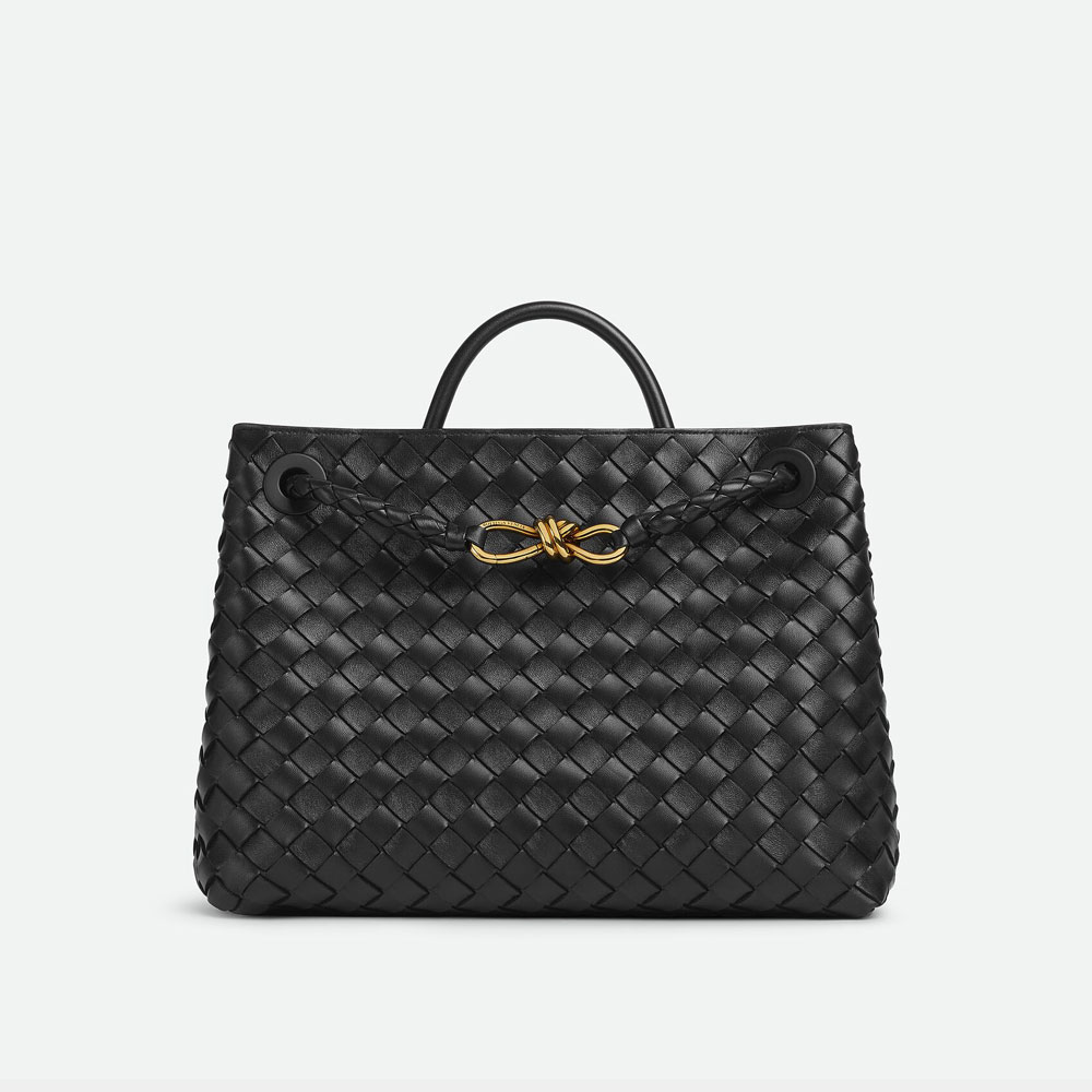 Bottega Veneta Medium Andiamo Black 743572 VCPP 11139