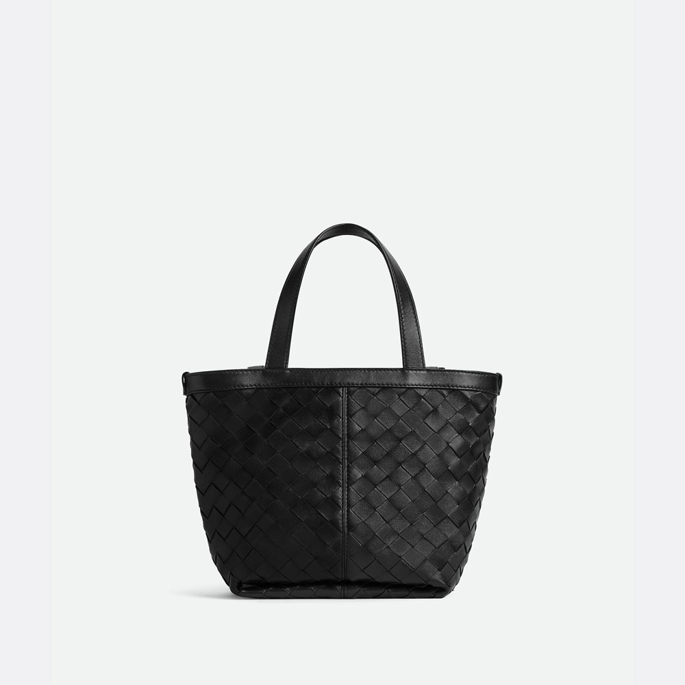Bottega Veneta Small Flip Flap in Black 754916 VCPP 11019 - Photo-3